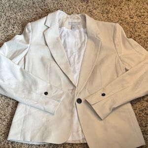 H&M Cream Textured Jacket
